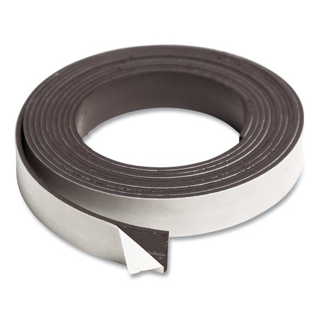 U Brands Magnetic Adhesive Tape Roll, 0.5" x 7 ft, Black 5153U00-36